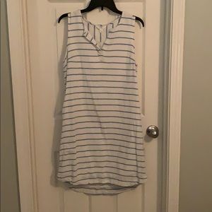 Sleevless cotton dress